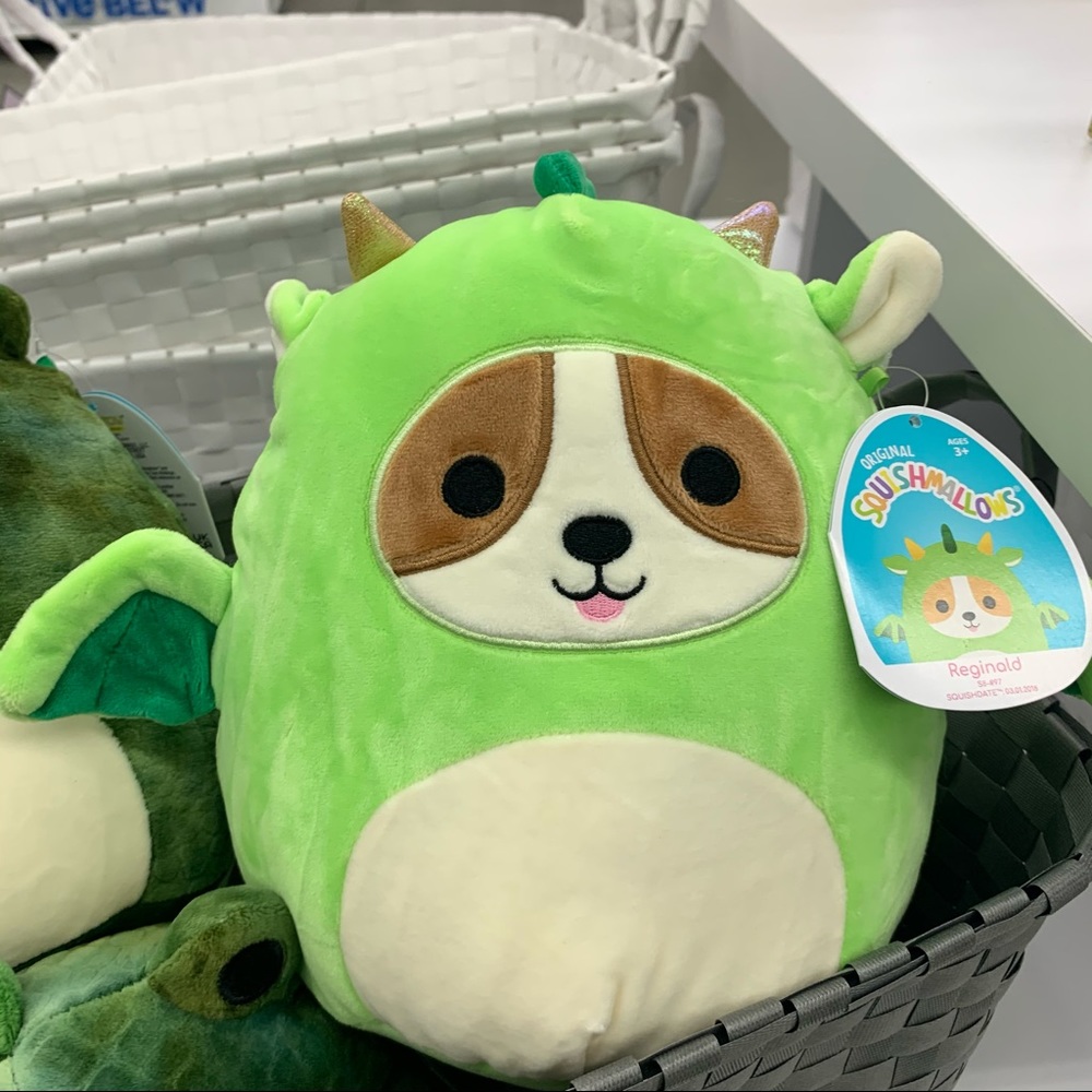 Squishmallow Reginald the Corgi 8"